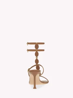 Gianvito Rossi Sandals-SHANTI 70 BROWN