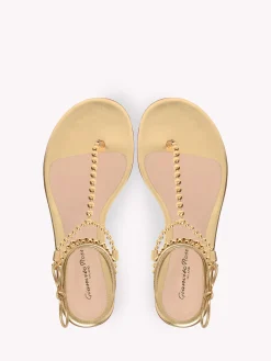 Gianvito Rossi Flats-SOLEIL GOLD