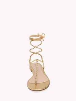 Gianvito Rossi Flats-SOLEIL GOLD