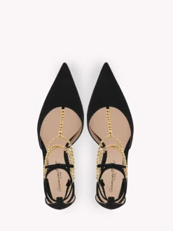 Gianvito Rossi Pumps-SOLEIL D'ORSAY BLACK SUEDE