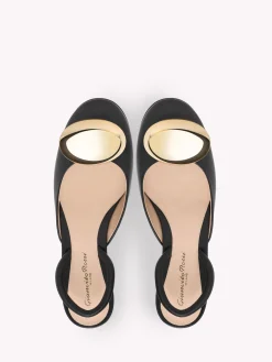 Gianvito Rossi Flats-SPHERA BLACK