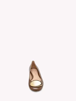 Gianvito Rossi Flats-SPHERA PUMP 05 BROWN
