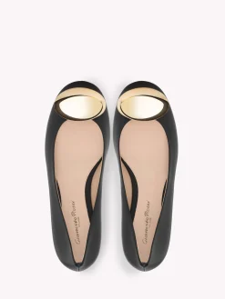 Gianvito Rossi Flats-SPHERA PUMP 05 BLACK