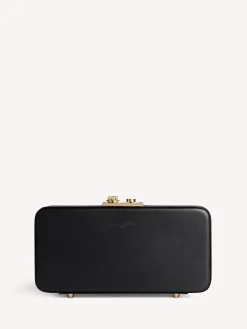 Gianvito Rossi Bags|Valì-VAL&Igrave; CLUTCH BLACK