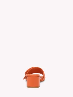 Gianvito Rossi Mules-VENEZIA MULE ORANGE