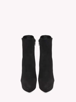 Gianvito Rossi Booties-VERTIGO BOOTIE BLACK SUEDE
