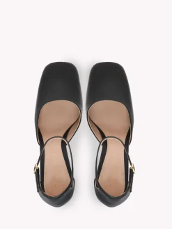 Gianvito Rossi Pumps-VIAN BLACK LEATHER