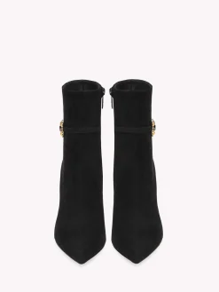 Gianvito Rossi Booties-WONDER BOOTIE BLACK SUEDE