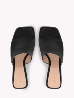 Gianvito Rossi Mules-WYNN BLACK LEATHER